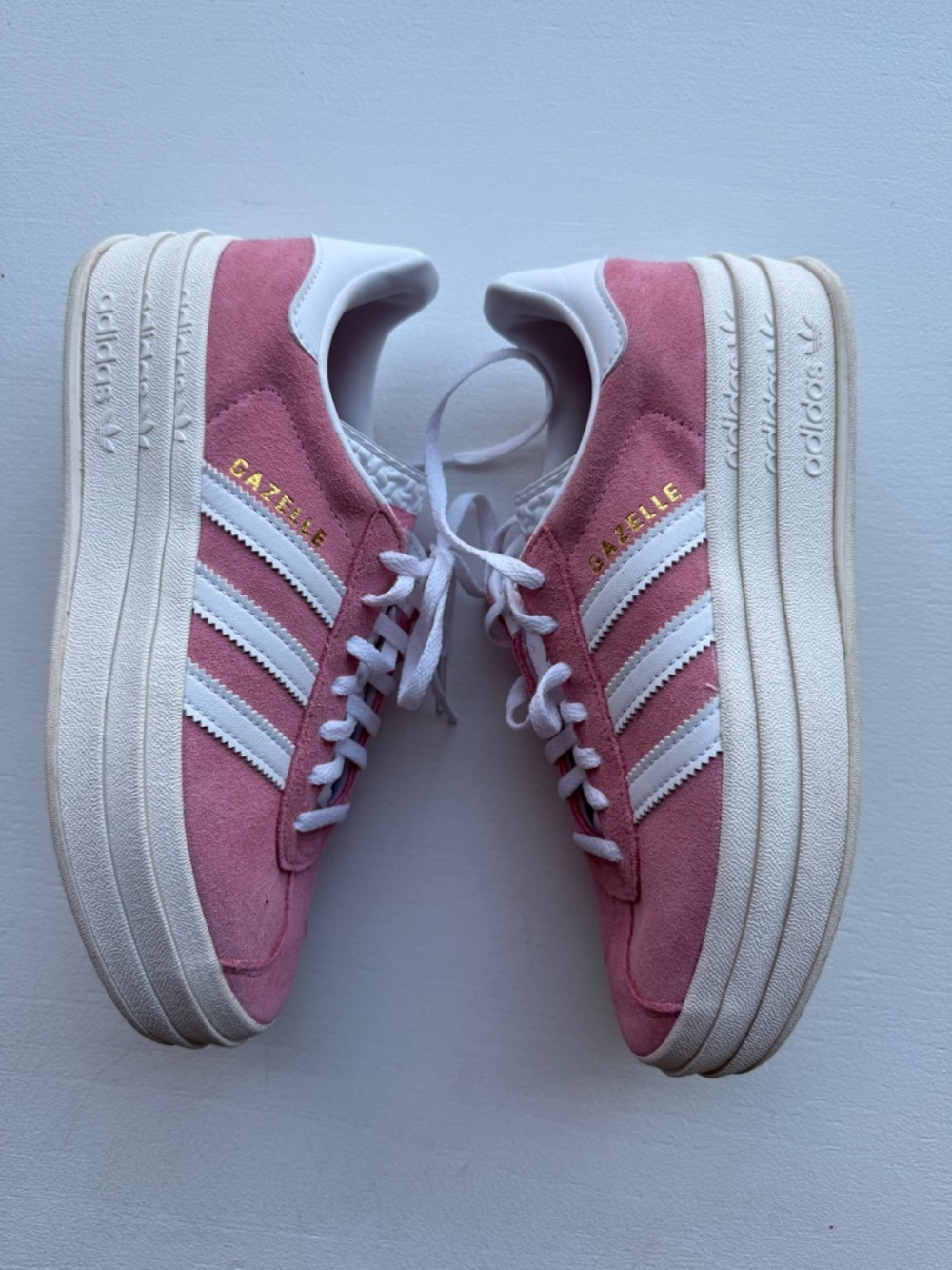 Adidas Pink Gazelle Bold Women's Size 7 - Picture 7 of 9